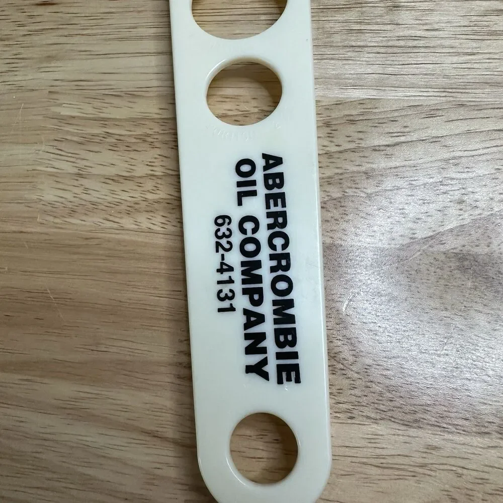 Spaghetti Measure Tool Abercrombie Oil Company Advertising